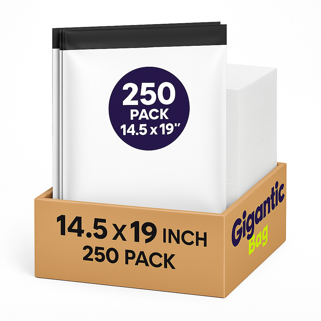 Gigantic Bag Poly Mailers 2.5 Mil