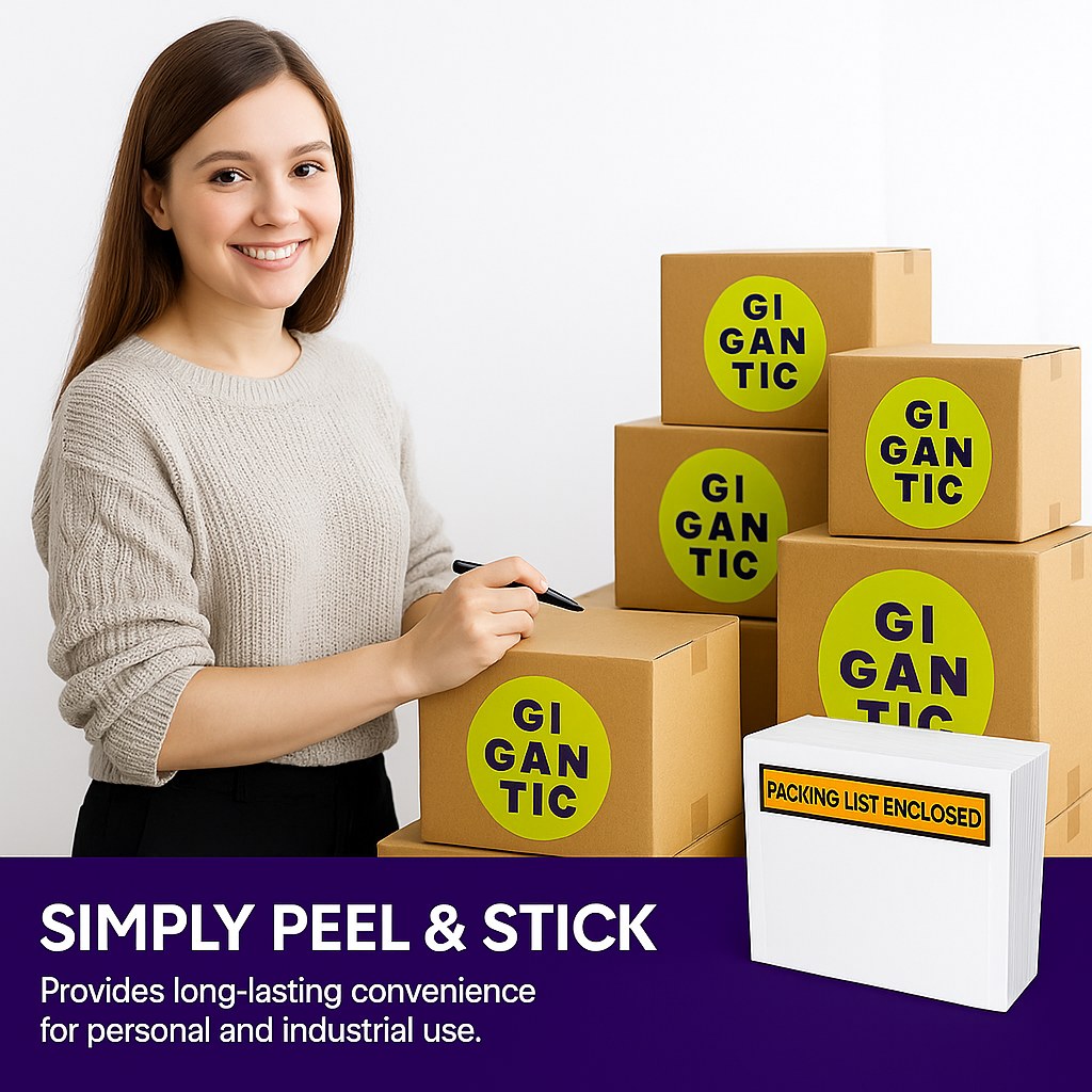 Gigantic Bag Packing List Envelopes