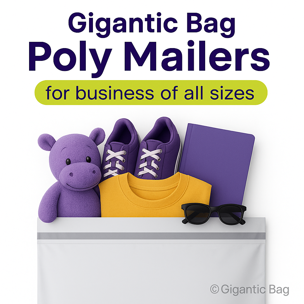 Gigantic Bag Poly Mailers 2.5 Mil