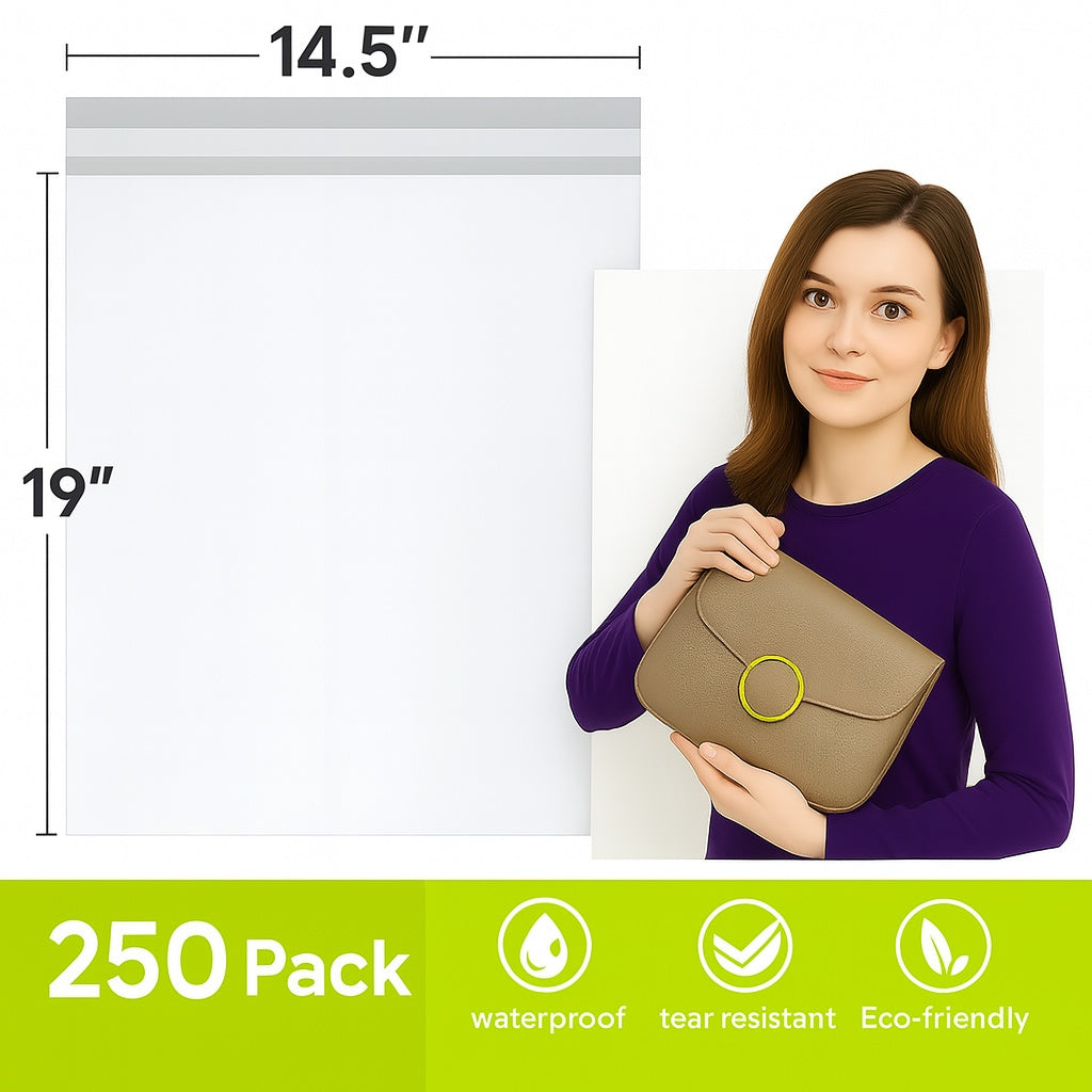 Gigantic Bag Poly Mailers 2.5 Mil