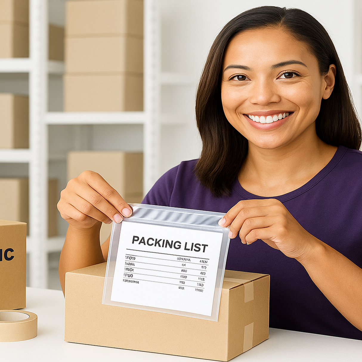 Gigantic Bag Packing List Envelopes