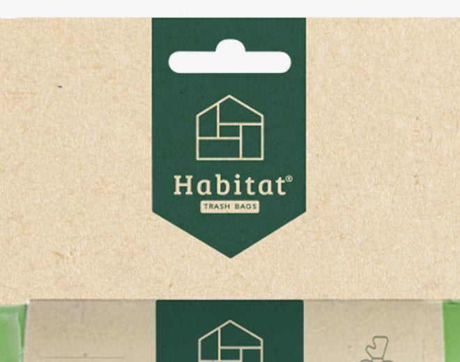 Habitat Line Small Bin and Dog Waste Bags - Sustainable Solutions for Everyday Needs