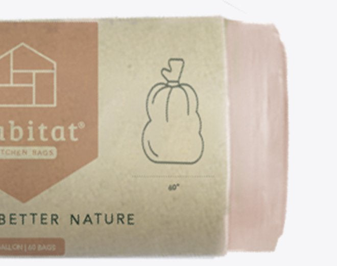 Habitat Line Kitchen Bin Liners - Eco-Friendly Waste Management Made Easy