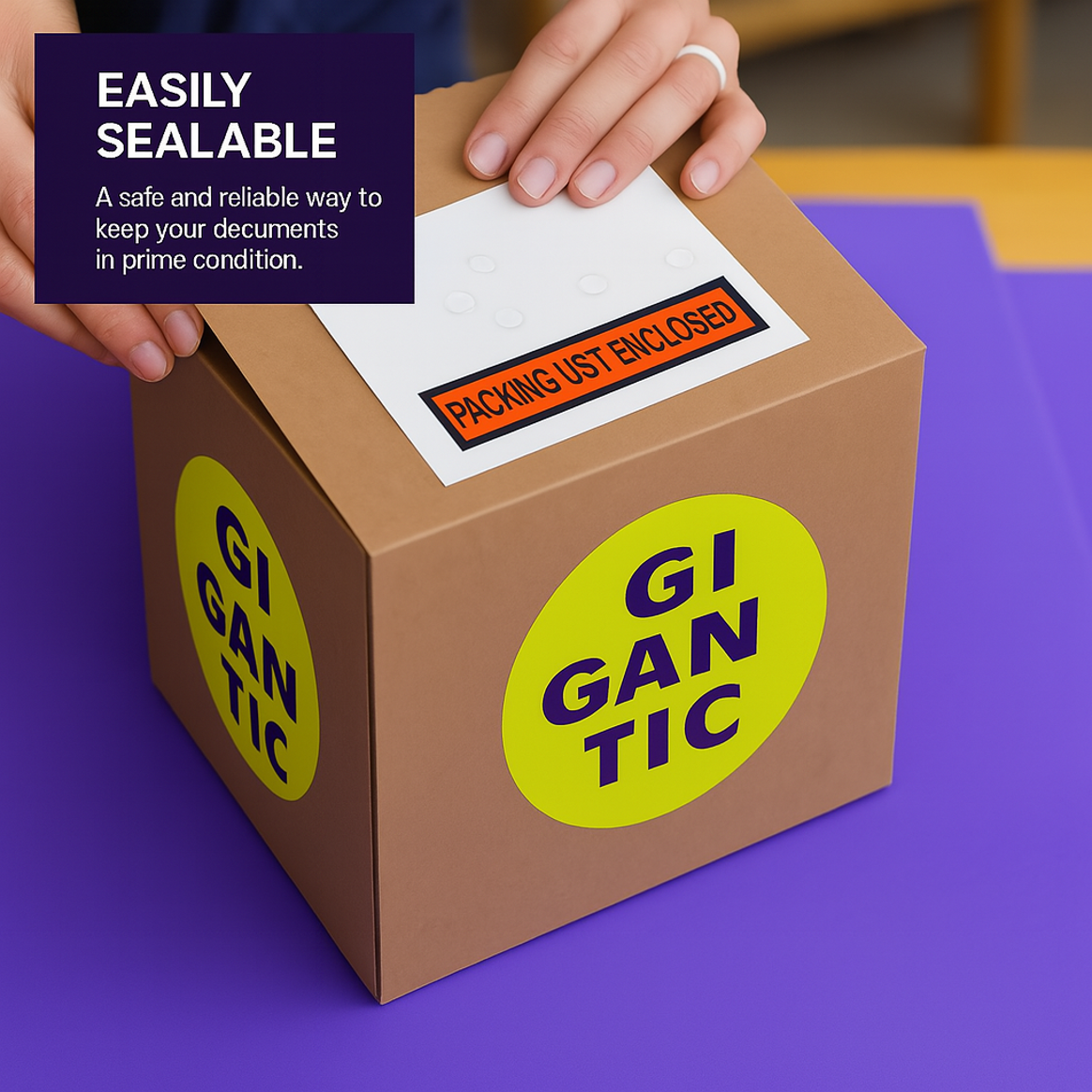 Gigantic Bag Packing List Envelopes