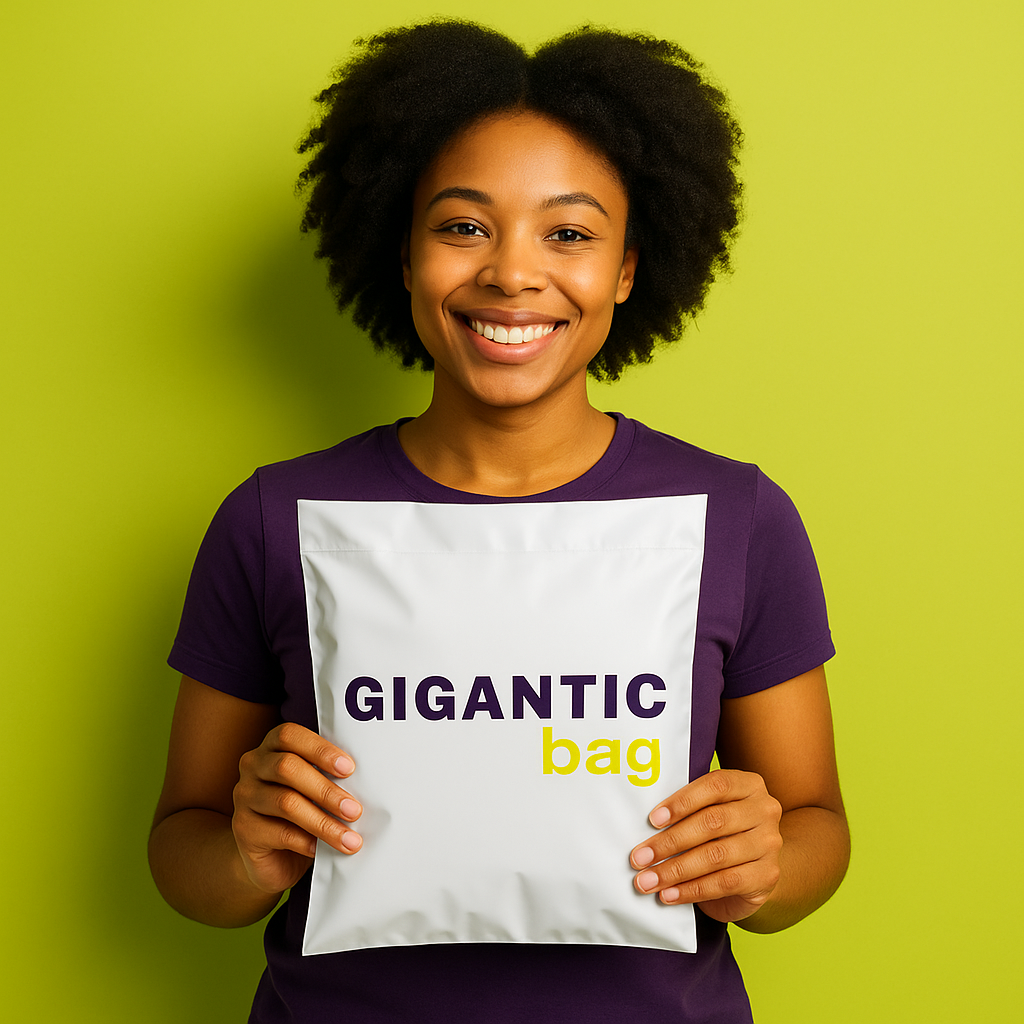 Gigantic Bag Poly Mailers 2.5 Mil