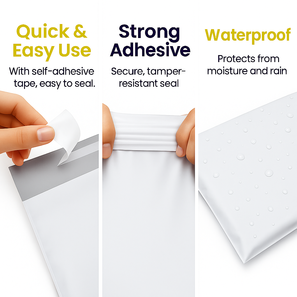 Gigantic Bag Poly Mailers 2.5 Mil