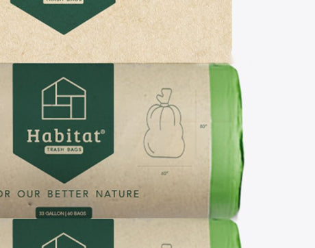 Habitat Line Small Bin and Dog Waste Bags - Sustainable Solutions for Everyday Needs