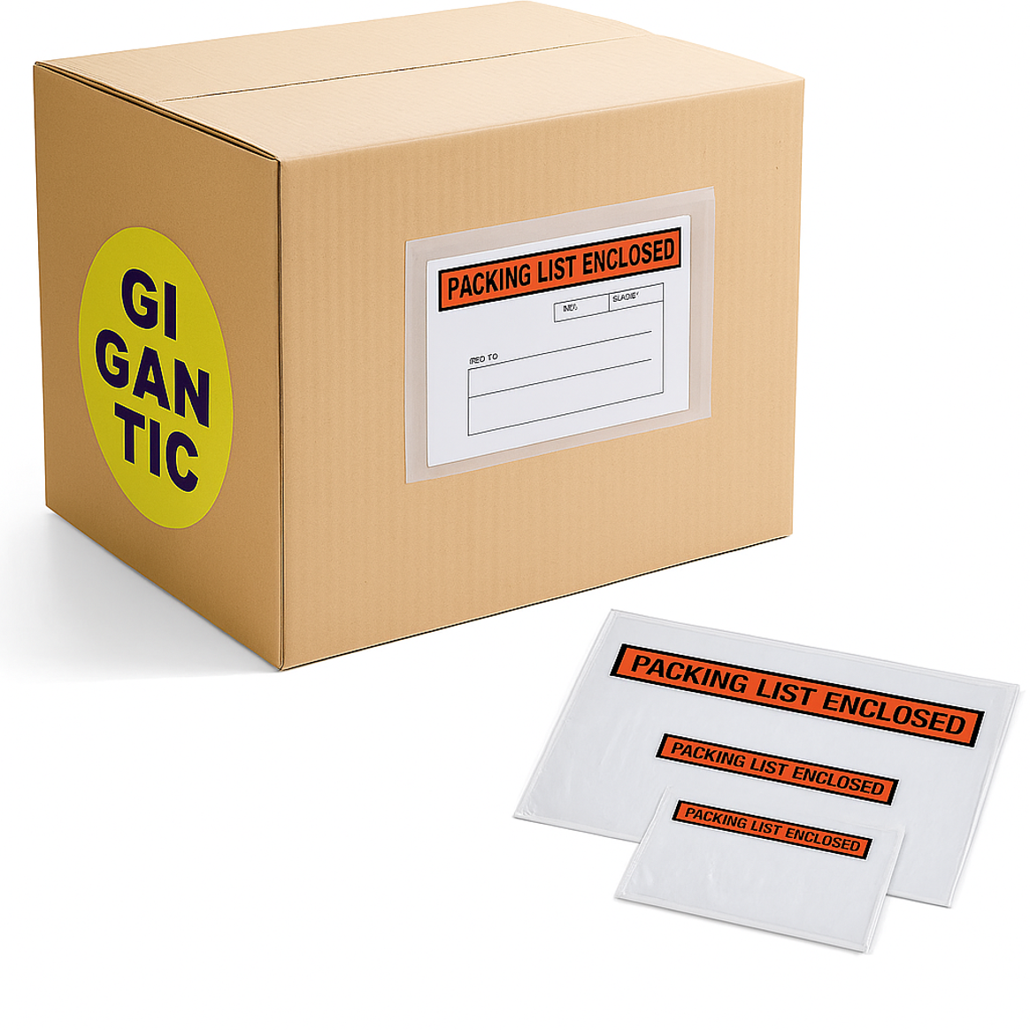 Gigantic Bag Packing List Envelopes